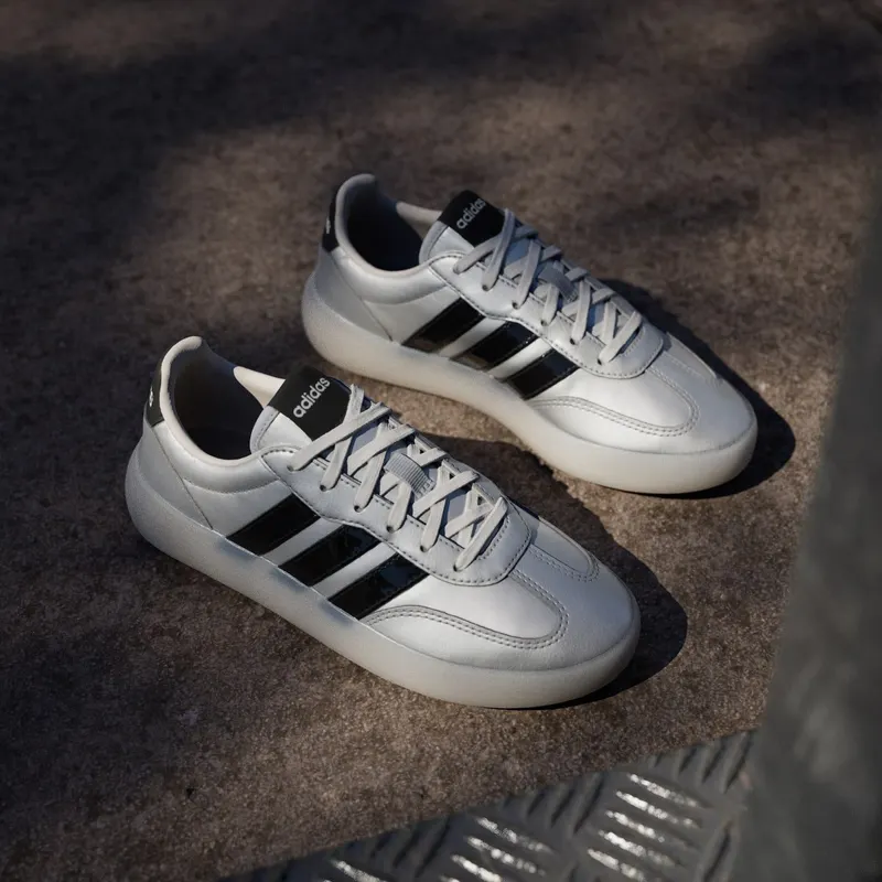 Adidas BARREDA DECODE Shoes Silver Metallic / Core Black / Chalk White (JR7224)