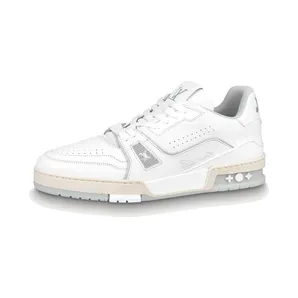 Louis Vuitton Trainer White Signature (1A8WB9)