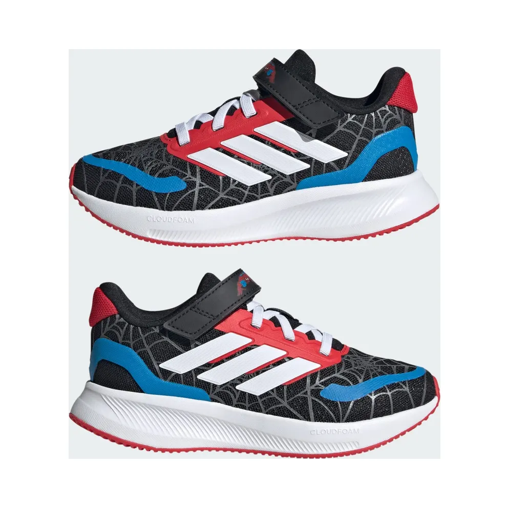 Adidas adidas Marvel Spider-man Runfalcon Kids Core Black / Cloud White / Pure Ruby (JR5660)