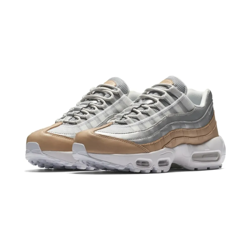 Nike Air Max 95 Pure Platinum (W) Pure Platinum/Metallic Silver-White (AH8697-002)