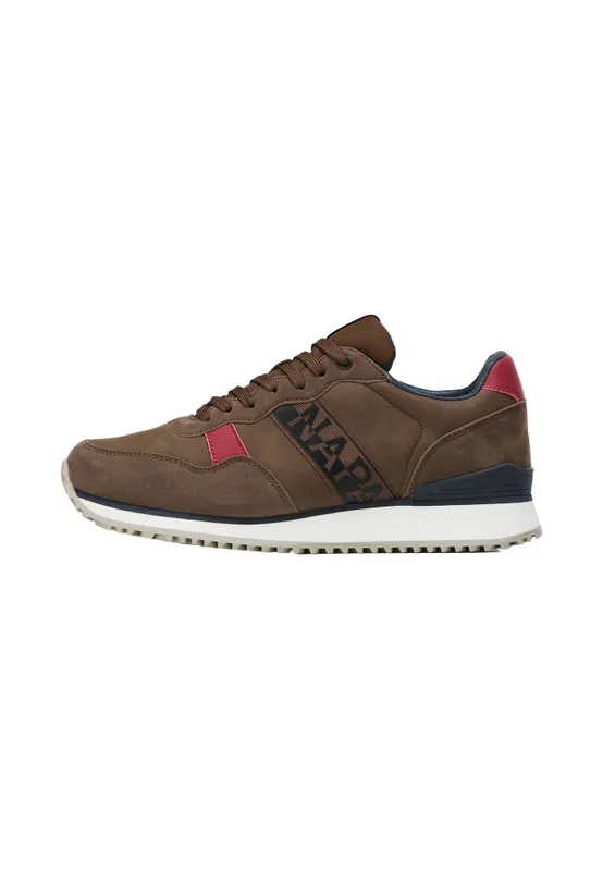 Napapijri sneaker Navy / Brown / Kersrood / Black (NP0A8BPS-W0B)