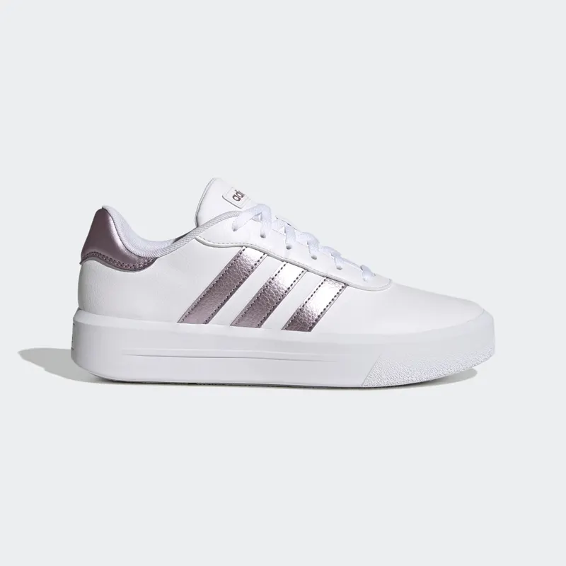 Adidas Court Platform Cloud White / Matt Purple Met. / Purple (GV8999)