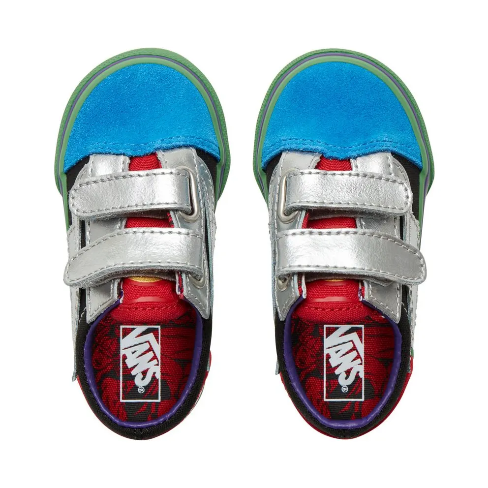 Vans Old Skool Velcro Marvel What The Avengers (TD) Multi-Color/Multi-Color (VA344KU3V)