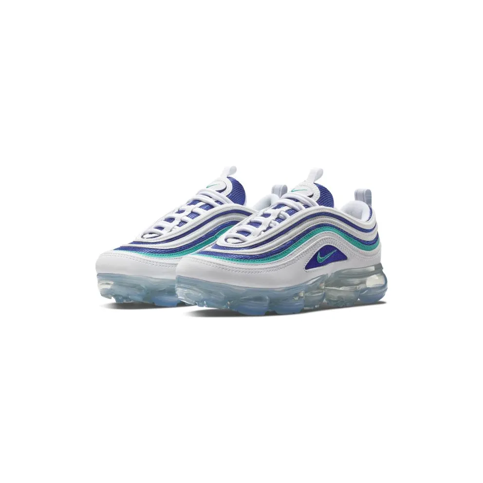 Nike Air VaporMax 97 White Indigo Burst Hyper Jade (GS) White/Indigo Burst-Hyper Jade (AQ2657-100)