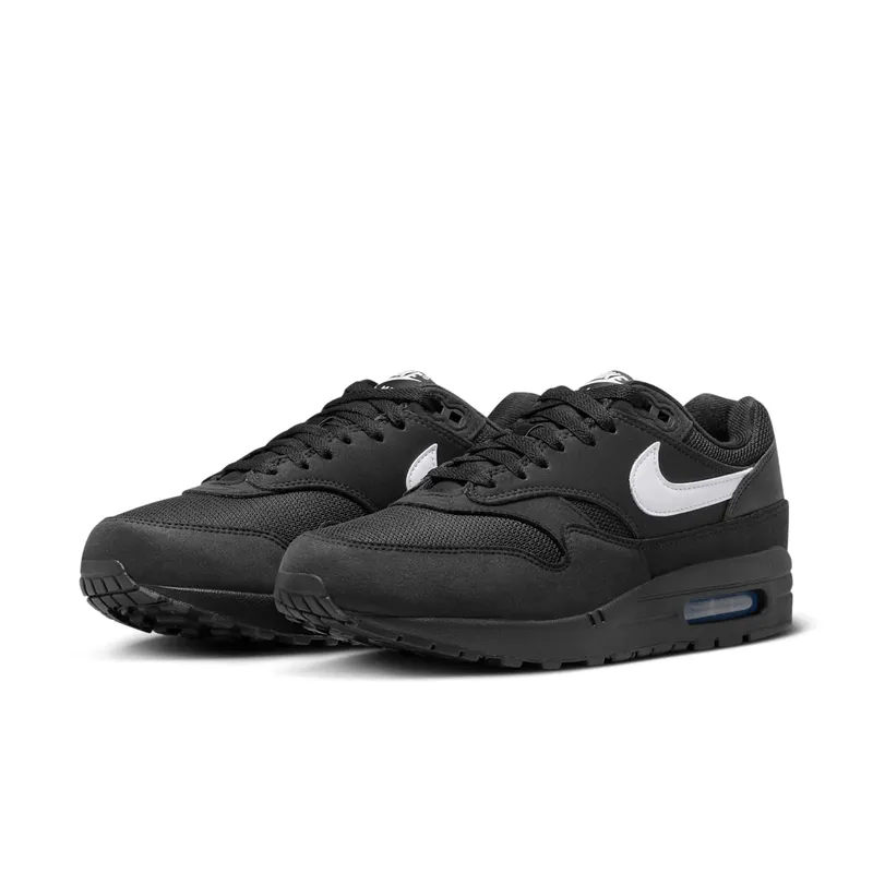 Nike Air Max 1 Black White Swoosh (FZ0628-010)