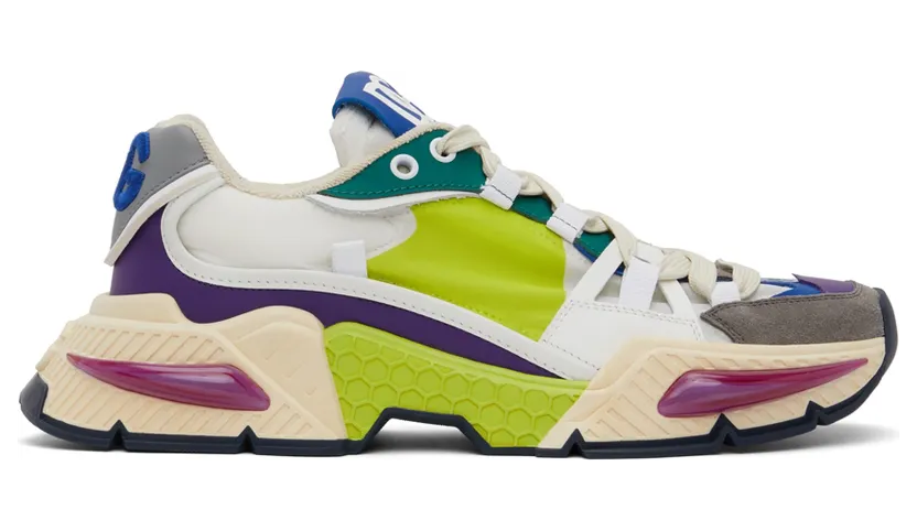Dolce & Gabbana Multicolor Airmaster Low-Top Sneakers (CS1984 AQ939)