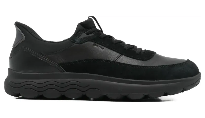 Geox Spheric Plus Sneakers mit Schnürung – Schwarz (U56MPA8522C9999)