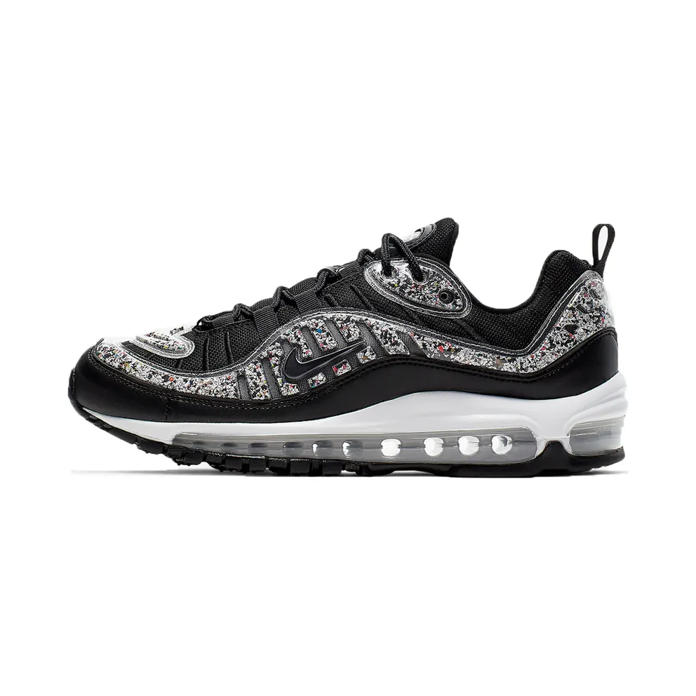 Nike Air Max 98 Recycled Black White (W) Black/Black-White (AV4417-001)