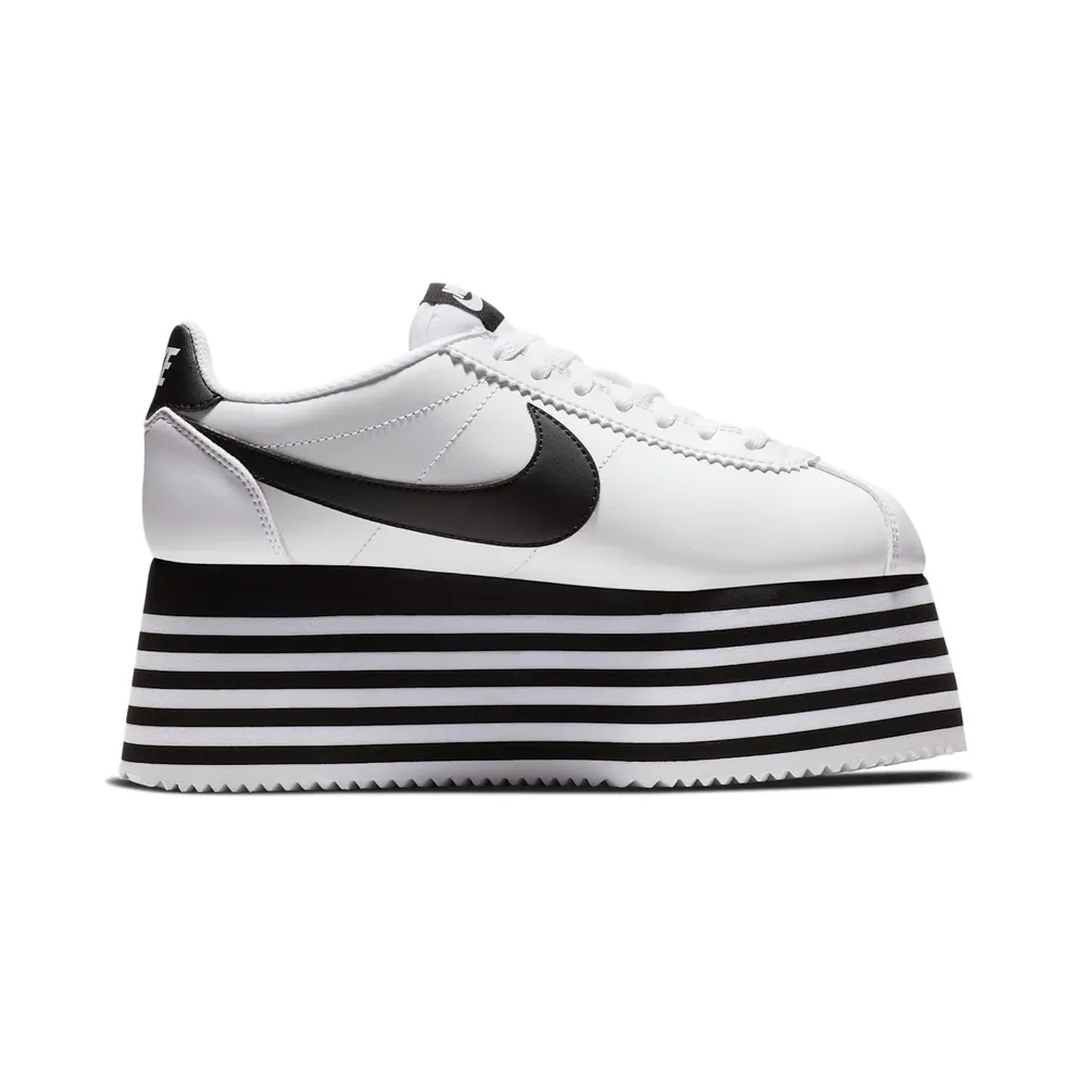 Nike Cortez Platform Comme des Garcons White Black (W) White/Black (BV0070-100)