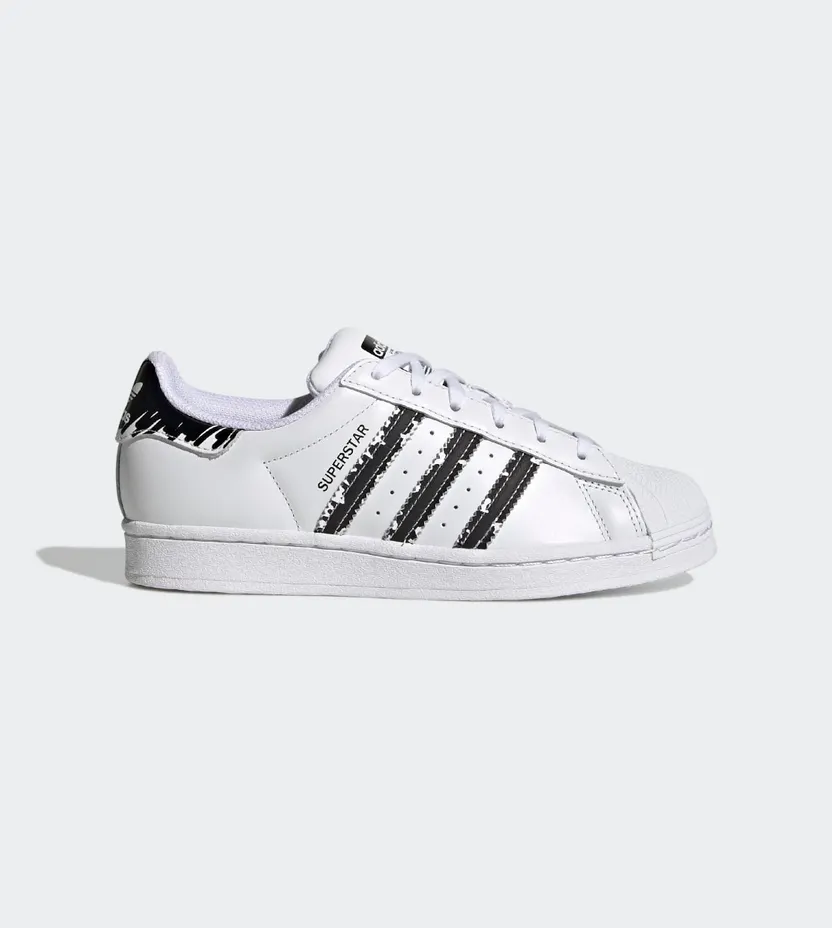 adidas SUPERSTAR J Cloud White / Core Black / Core Black (FZ0237)