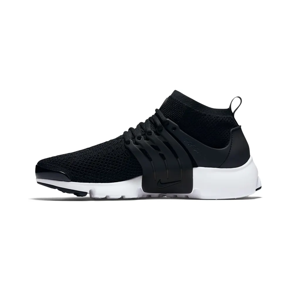 Nike Air Presto Flyknit Ultra Black White Black/White-Electric Green-Black (835570-001)