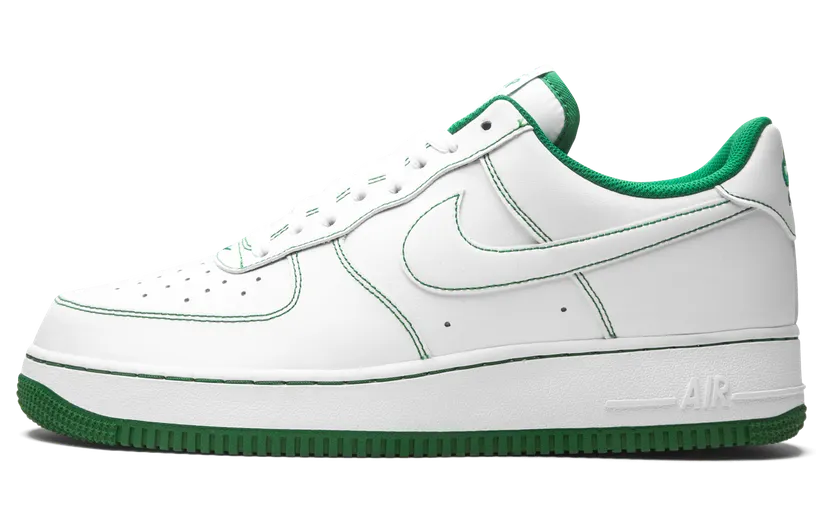 Nike Air Force 1 Contrast Stitch White Pine Green (CV1724-103)