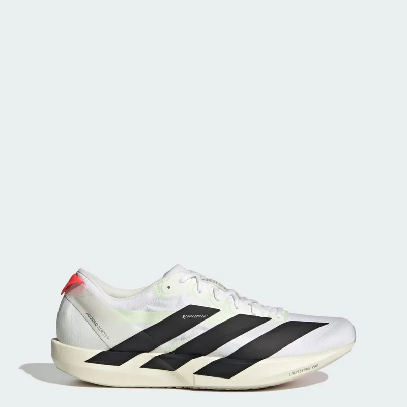 Adidas Adizero Adios 9 Running Shoes Cloud White / Core Black / Silver Metallic (IF9419)
