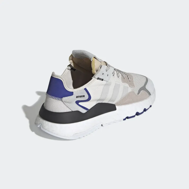 adidas Nite Jogger Grey One Active Blue Raw White/Grey One/Active Blue (F34124)