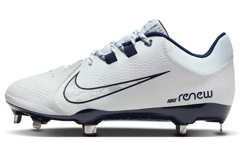 Nike Hyperdiamond 4 Pro White Midnight Navy Wolf Grey (FZ0922-100)