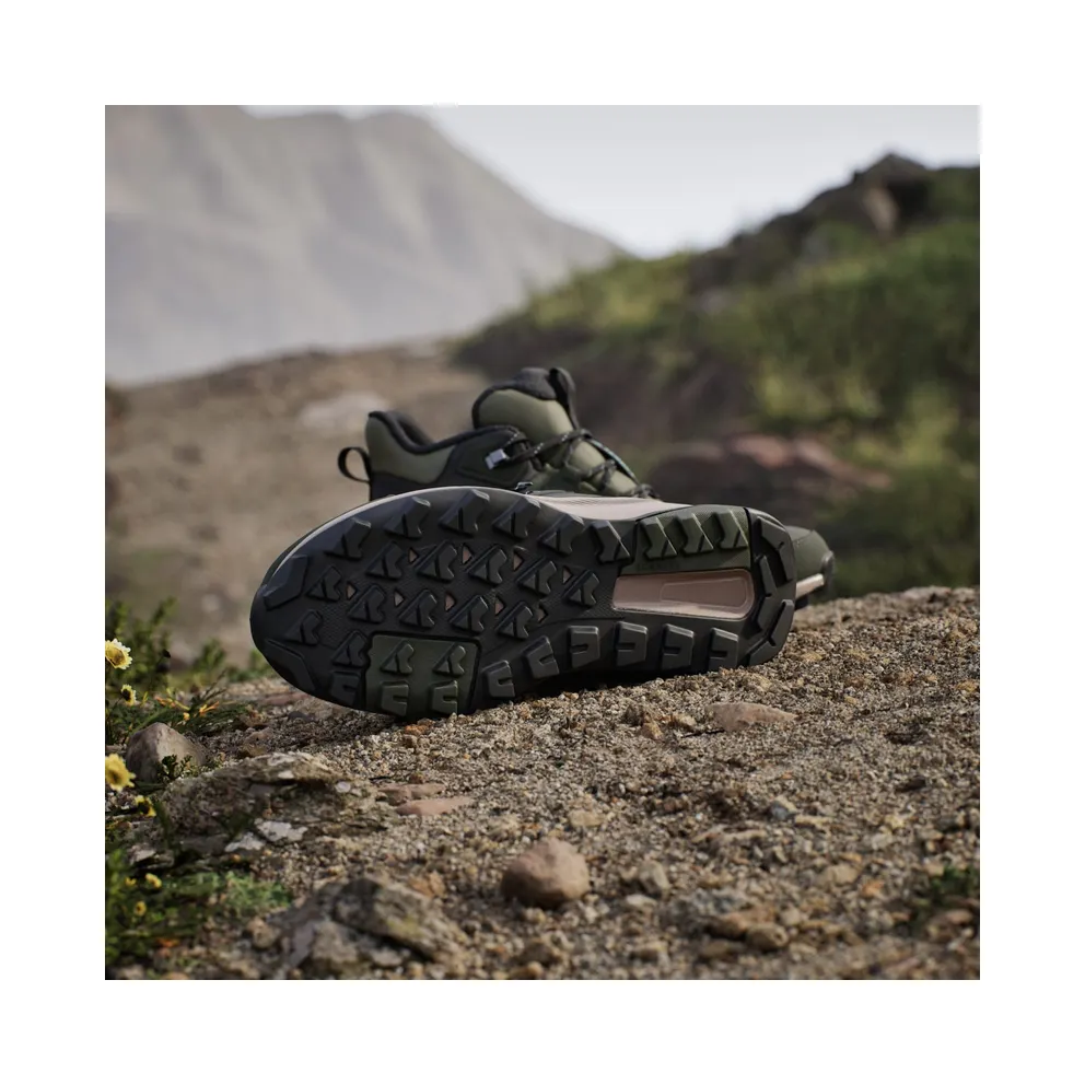 Adidas Terrex Anylander CLIMAWARM+ Hiking Shoes Olive Strata / Night Cargo / Semi Flash Aqua (JQ9951)