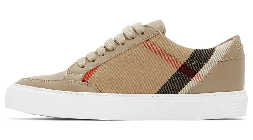 Burberry House Check Sneakers Archive Beige Beige (W) (8024330) (3)