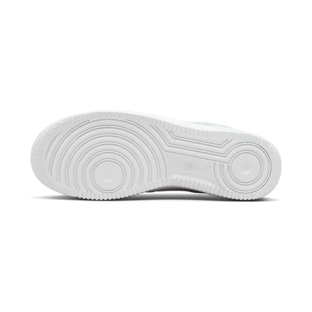 Nike Air Force 1 Low White Light Armory Blue Mini Swoosh (HF0022-100)