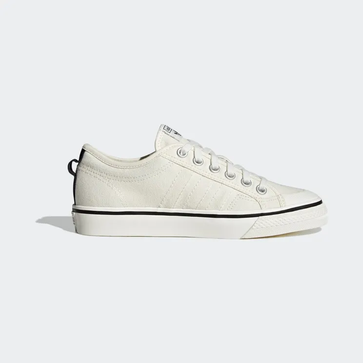 adidas NIZZA LOW W Off White / Core Black / Silver Metallic (GX2432)