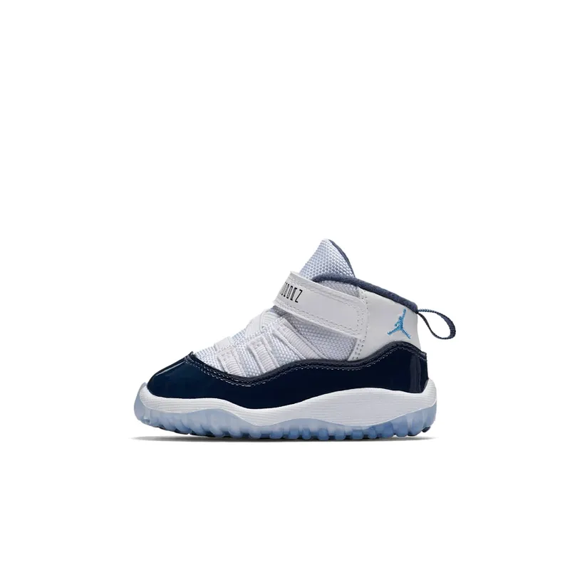Jordan 11 Retro UNC Win Like 82 (TD) White/University Blue-Midnight Navy (378040-123)