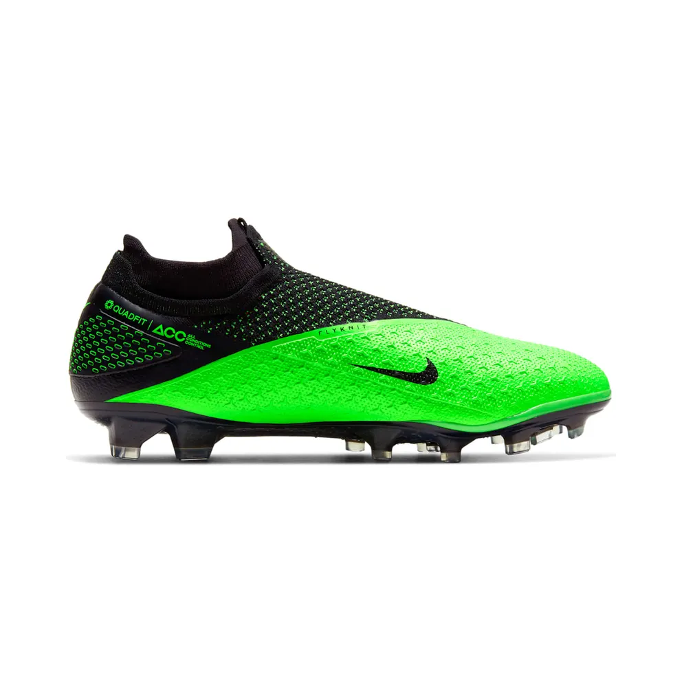 Nike Phantom Vision 2 Elite Dynamic Fit FG Black Green Strike (CD4161-036)