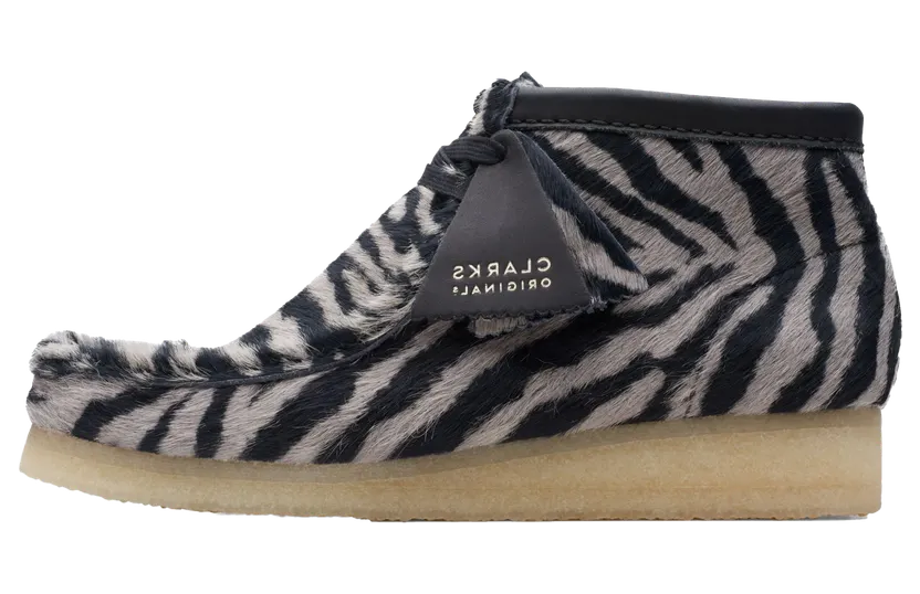 Clarks Wallabee Boot “Zebra Print” (26172717)