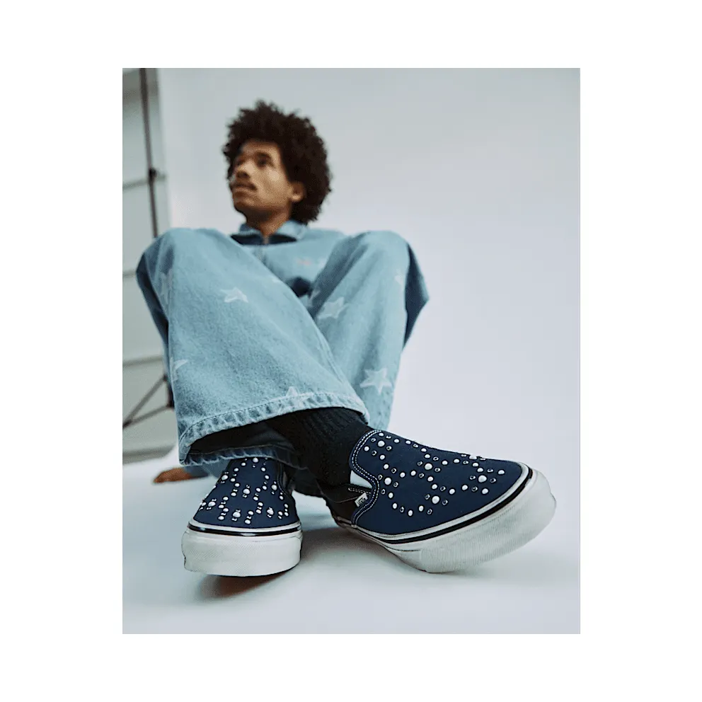 Vans LX Classic Slip-On 98 “Pearlized Pack Indigo” (VN000D9PIND)