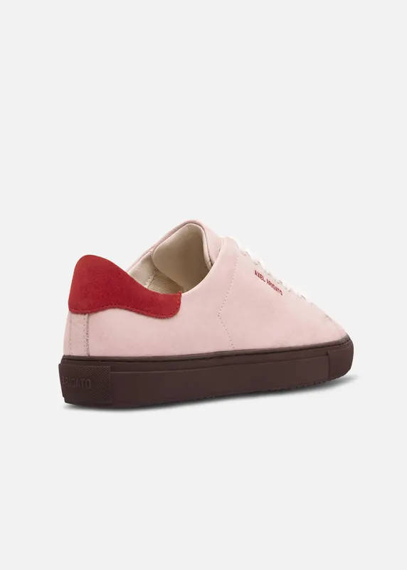 Axel Arigato Clean 90 Sneaker “Light Pink,Red” (F4626002)