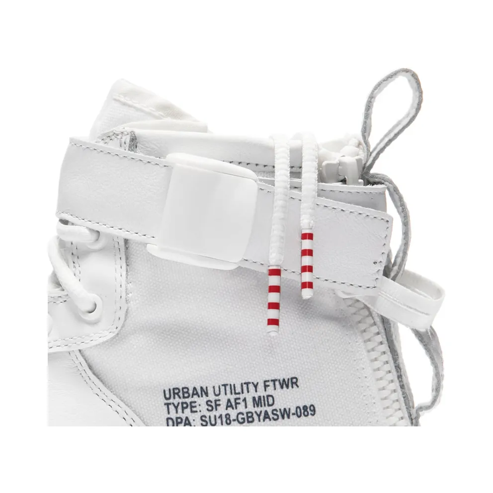 Nike SF Air Force 1 Mid White (AR0690-100)
