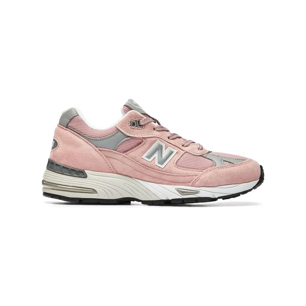 New Balance Made Rosa/Grau/Weiß (W991PNK)