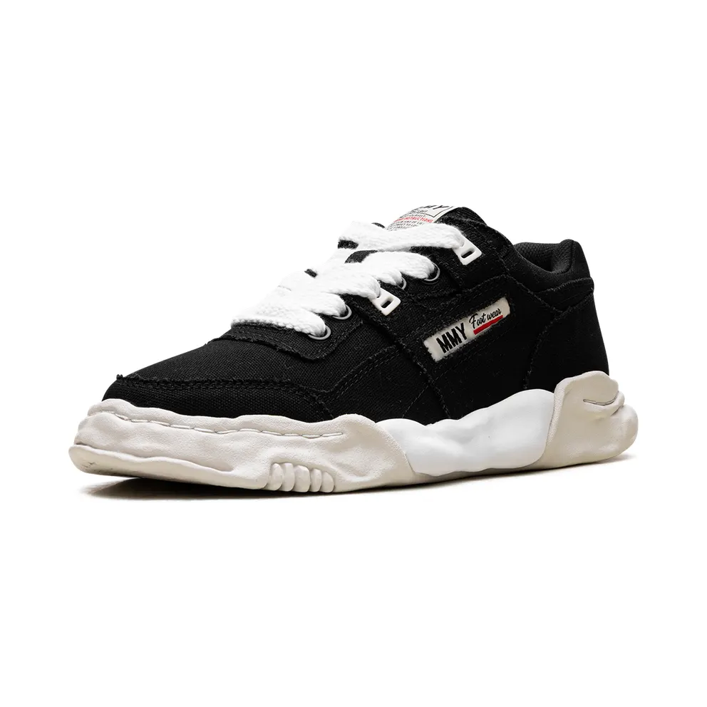 Maison Mihara Yasuhiro Parker OG Sole Cow Canvas Low “BLACK” (A08FW704-BLK)