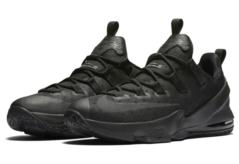 LeBron 13 Low Black/Reflective-Anthracite (831925-001)
