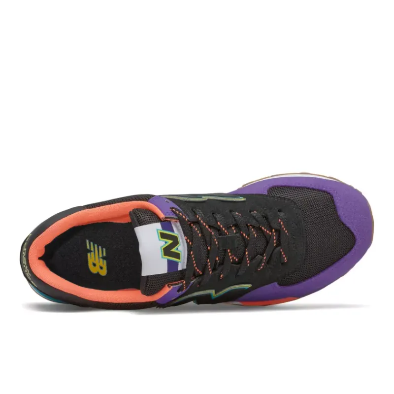 New Balance 574 Black Purple Orange Blue (ML574PT2)