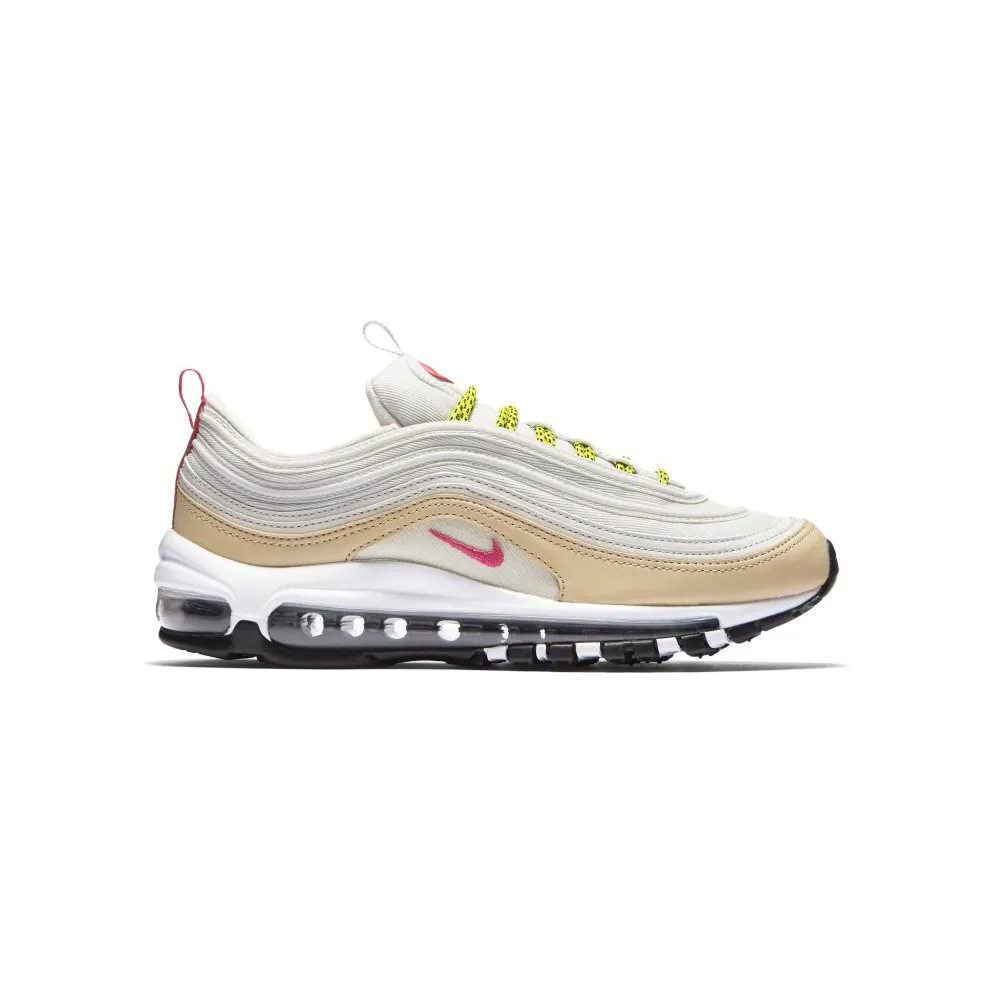 Nike Air Max 97 Light Bone Deadly Pink (W) Light Bone/Deadly Pink-Mushroom (921733-004)
