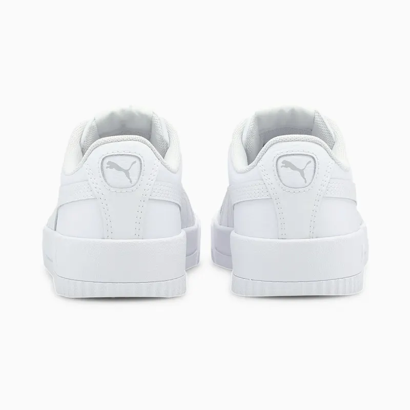 PUMA Carina L Youth White/Gray Violet (370677-19)