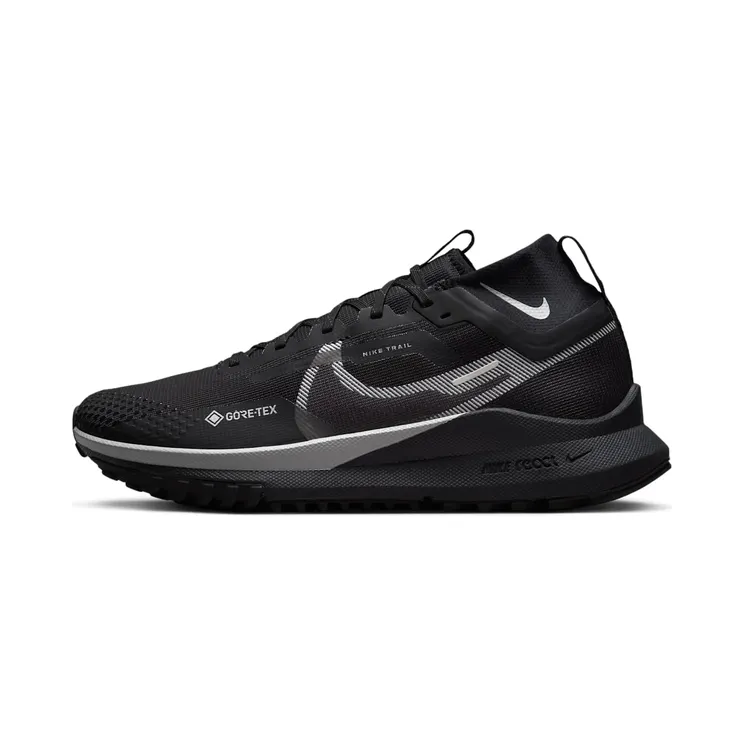 Nike React Pegasus Trail 4 Gore-Tex Waterdichte “Black / Reflect Silver / Wolf Grey” (DJ7926-001)