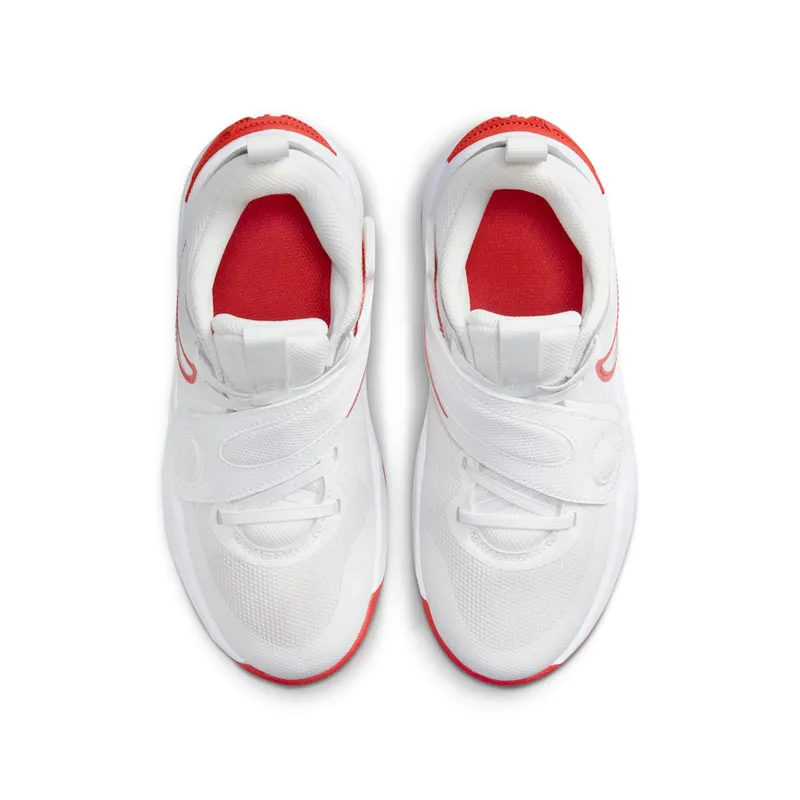 Nike Team Hustle D 11 Summit White Track Red (DV8996-102)