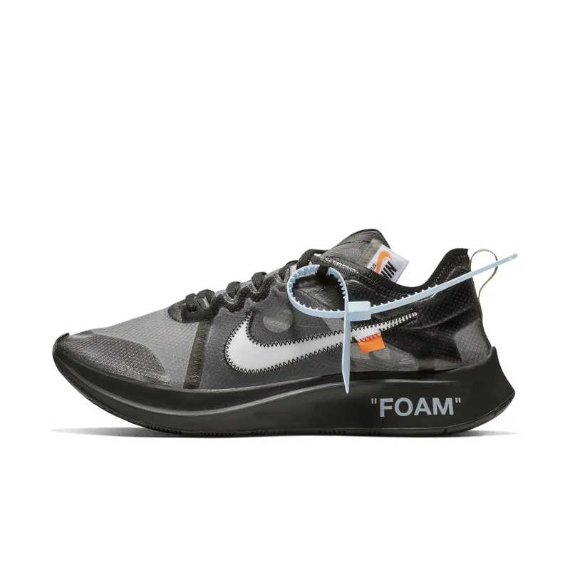 Nike x Off White Zoom Fly SP Black (2018) (AJ4588-001)