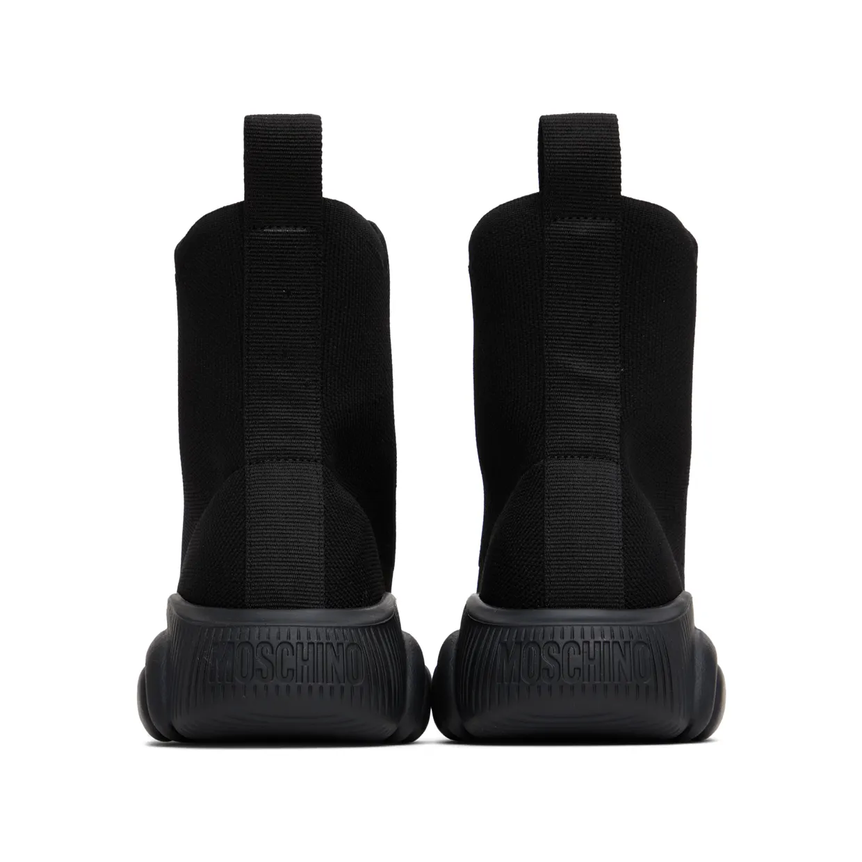 Moschino Black Teddy Sock Sneakers (MA15093G0FMT000A) (2)