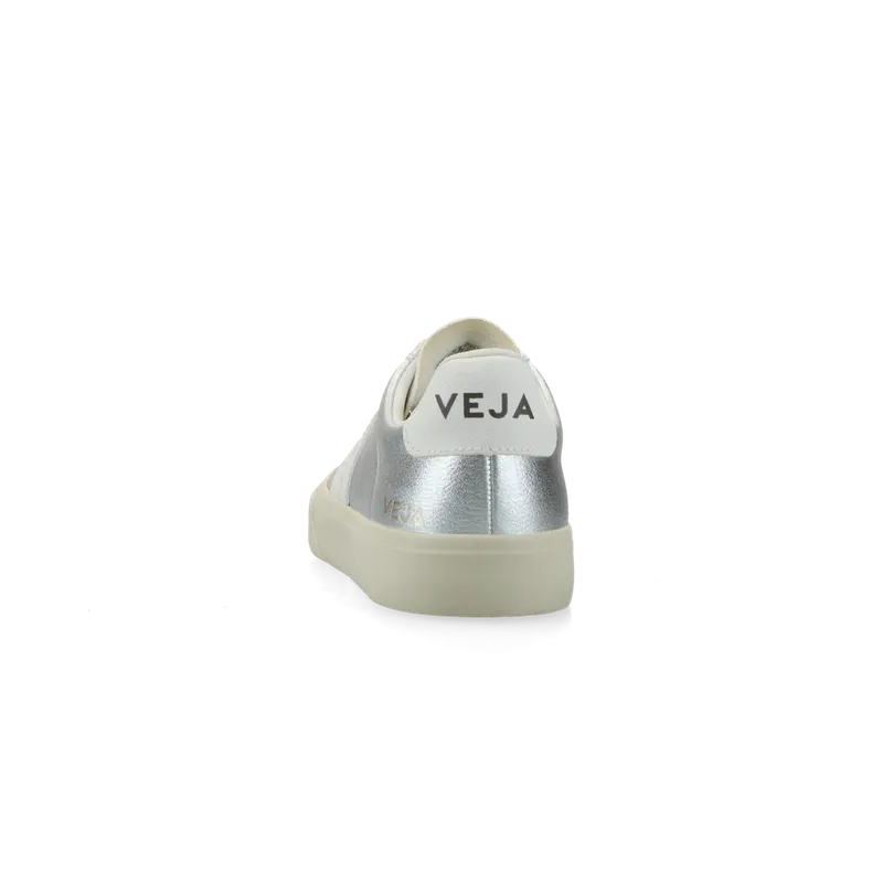 VEJA Campo Chromefree Leather (white / silver) – CP0502684