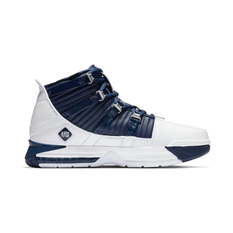 Nike Zoom LeBron 3 Navy Blue-Silver (AO2434-103)