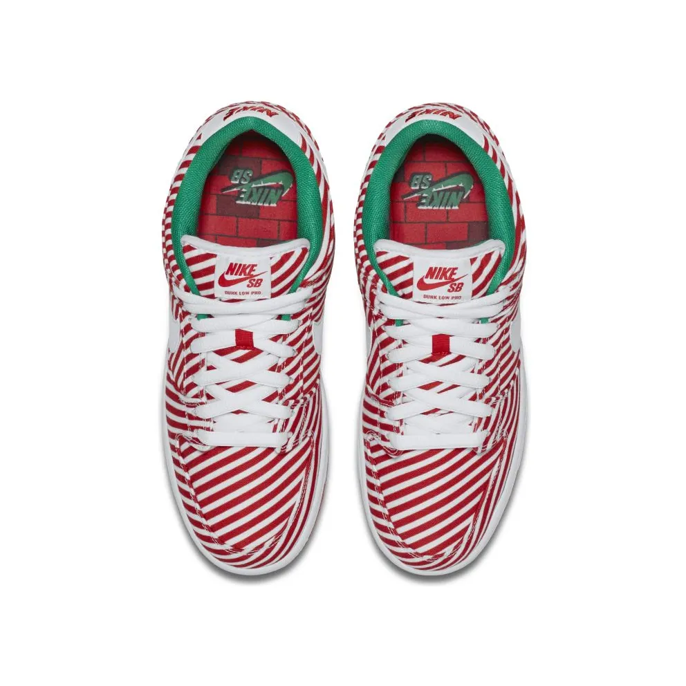 Nike SB Dunk Low Candy Cane Challenge Red/Stadium Green-White (313170-613)
