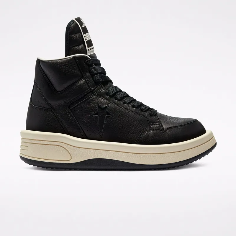 Converse TURBOWPN Hi Rick Owens DRKSHDW Black (172342C)