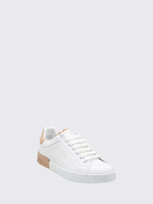Dolce & Gabbana Portofino Bicolour Calfskin with Logo White (CS2278AF2188S537)