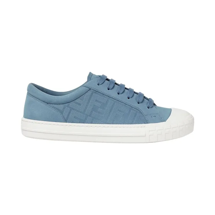 Fendi Domino Light Blue Bubuck Leather (7E1766AU2O F1SVP)