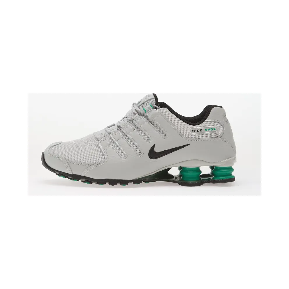 Nike Shox NZ Grey Fog Stadium Green Black
