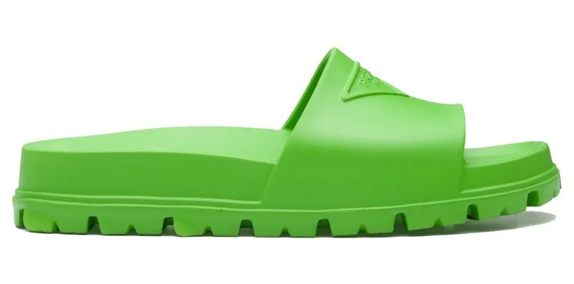 Prada Rubber Slides Apple Green (2X3085_3LKV_F0225)