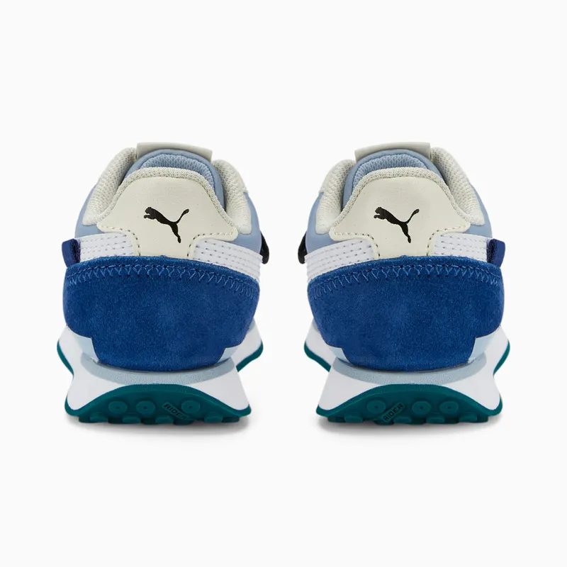 PUMA Future Rider Splash AC Babies’ Blue Wash/Black/White (381856-07)