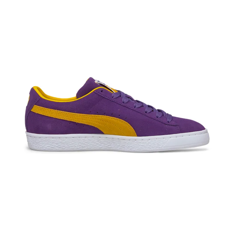 Puma Suede Teams Prism Violet / Spectra Yellow (380168-03)