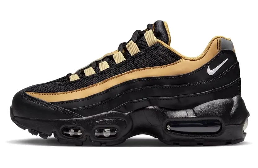 Nike Air Max 95 GS “Black / Gold” (CJ3906-016)